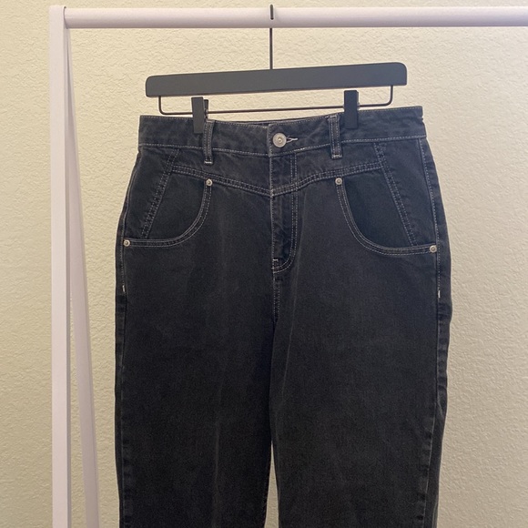 Urban Outfitters BDG Black and White Stitching Jeans - Picture 2 of 13